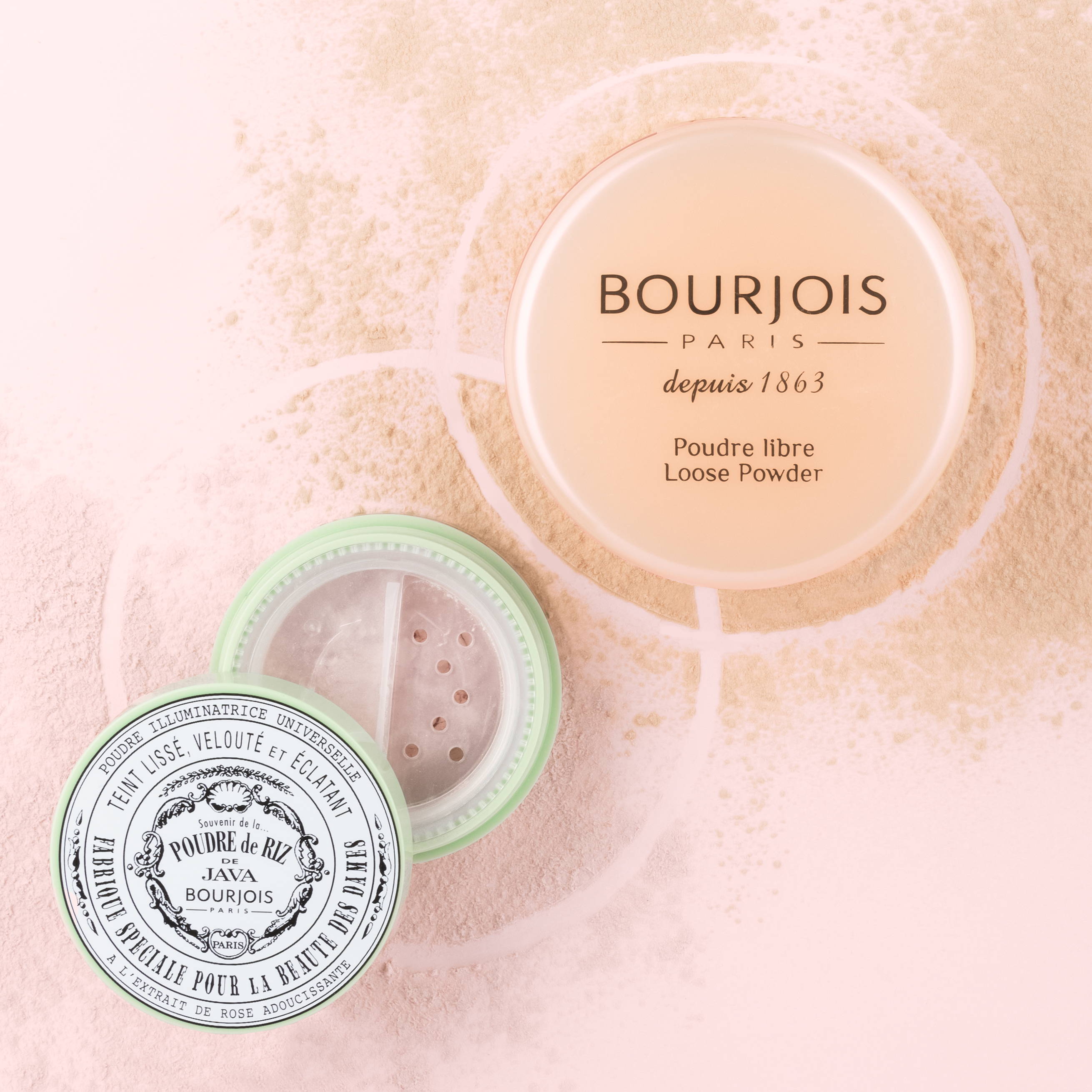 Poudre Libre et Poudre Compacte La Différence Bourjois